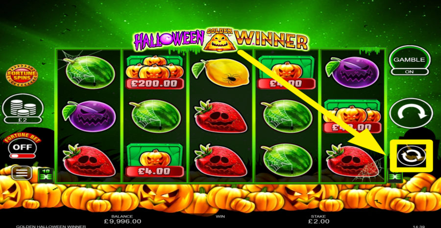 Halloween Golden Winner Slot Review, Bonuses & Free Play (94.5% RTP)