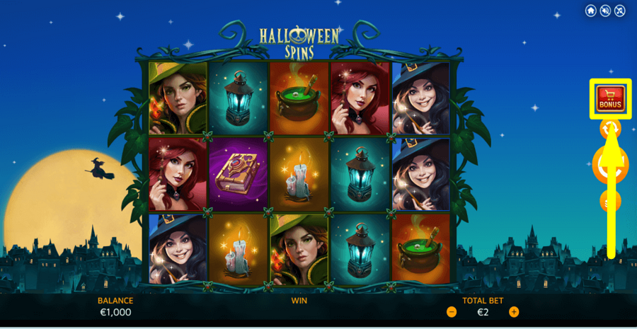 Halloween Spins Buy Feature
