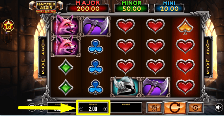 Hammer Of Aesir Bet Value
