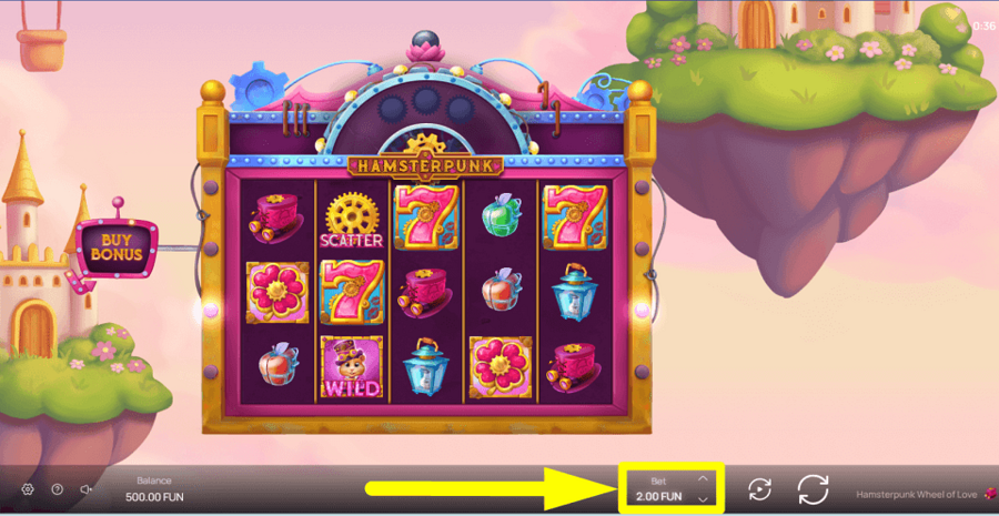 Hamsterpunk Wheel Of Love Bet Value