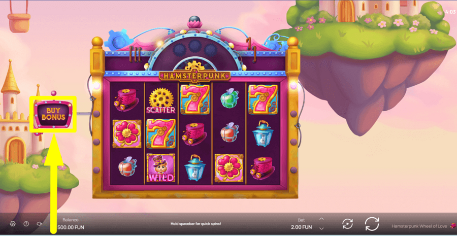 Hamsterpunk Wheel Of Love Buy Feature