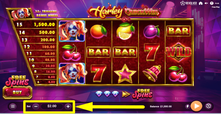 Harley Quickwin Bet Value
