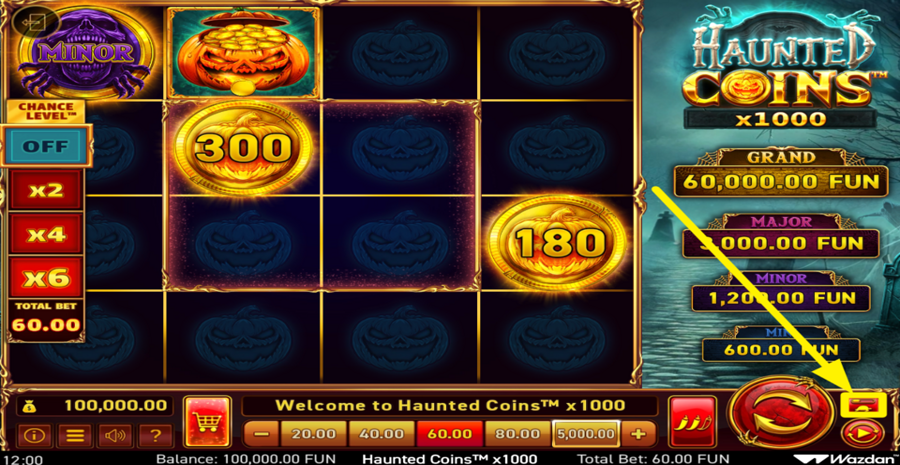 Haunted Coins x1000 Turbo