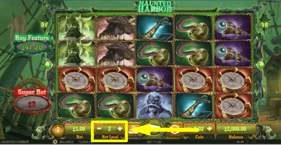 Haunted Harbor Bet Value