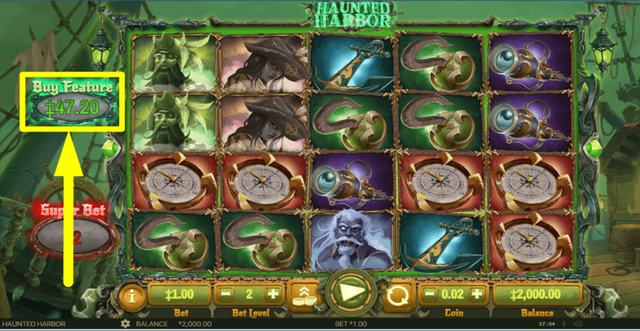 Haunted Harbor Buy Feature