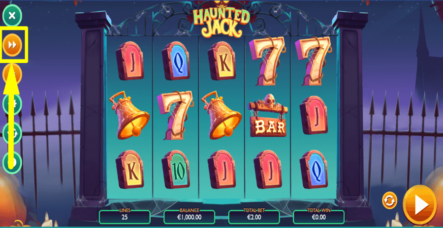 Haunted Jack Fast Play Feature