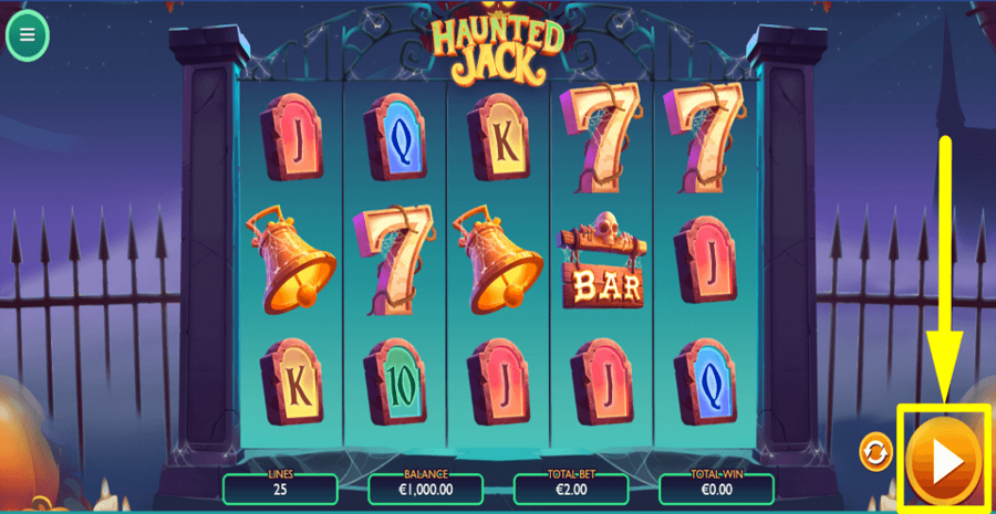 Haunted Jack Play Button