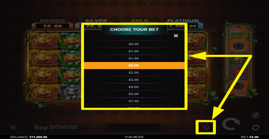 Haunted Joker Hold And Win Adjust Bet