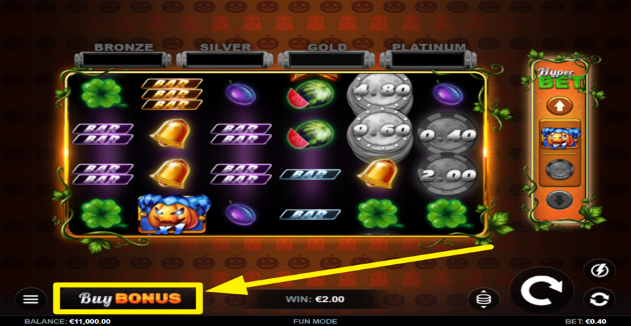 Haunted Joker Hold And Win Buy Bonus