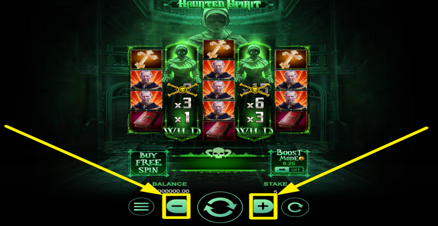 Haunted Spirit Adjust Bet