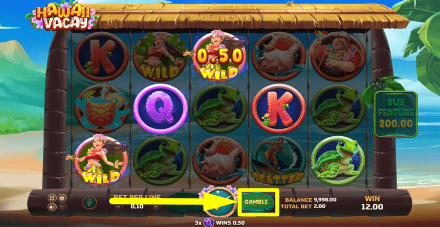Hawaii Vacay Gamble Feature