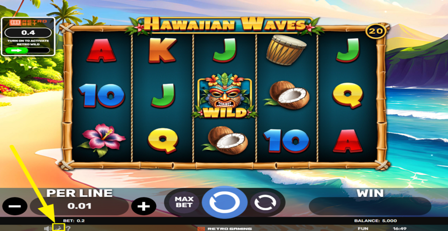 Hawaiian Waves Turbo