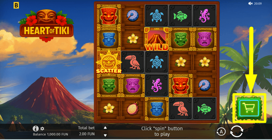 Heart Of Tiki Buy Feature