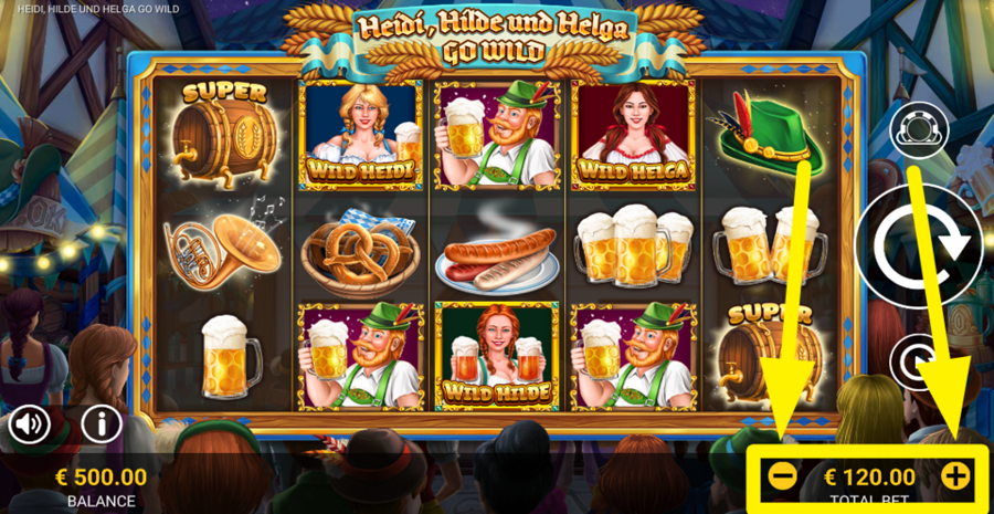 Heidi Hilde And Helga Go Wild Adjust Bet