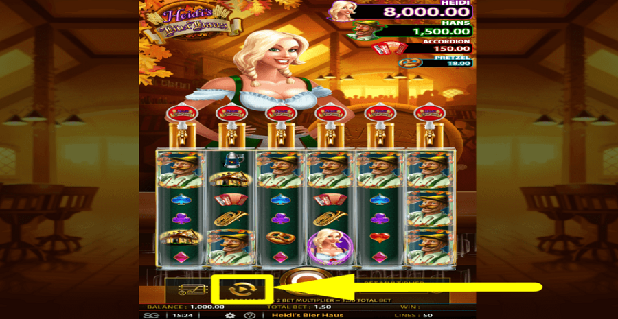 Heidis Bier Haus Autoplay Feature
