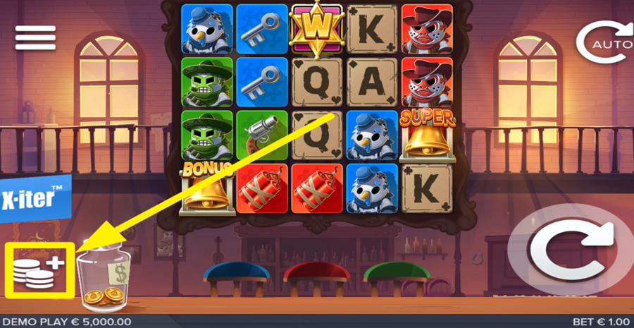 Heist Guys 2 Adjust Bet