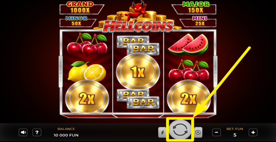 Hell Coins Spin