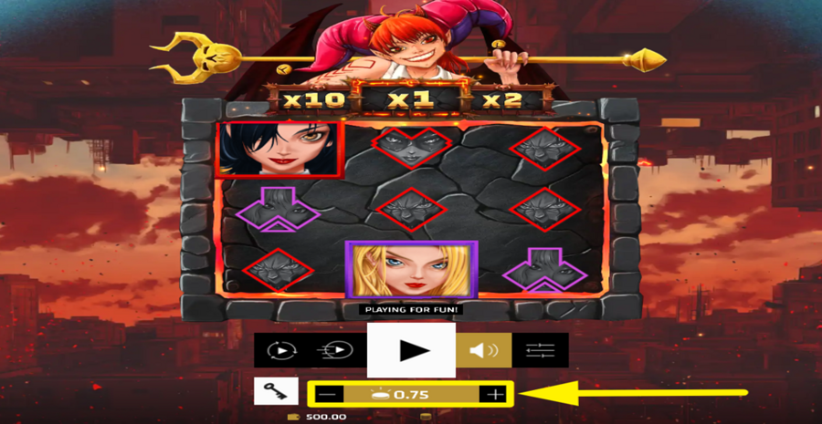 Helluva Slot Adjust Bet