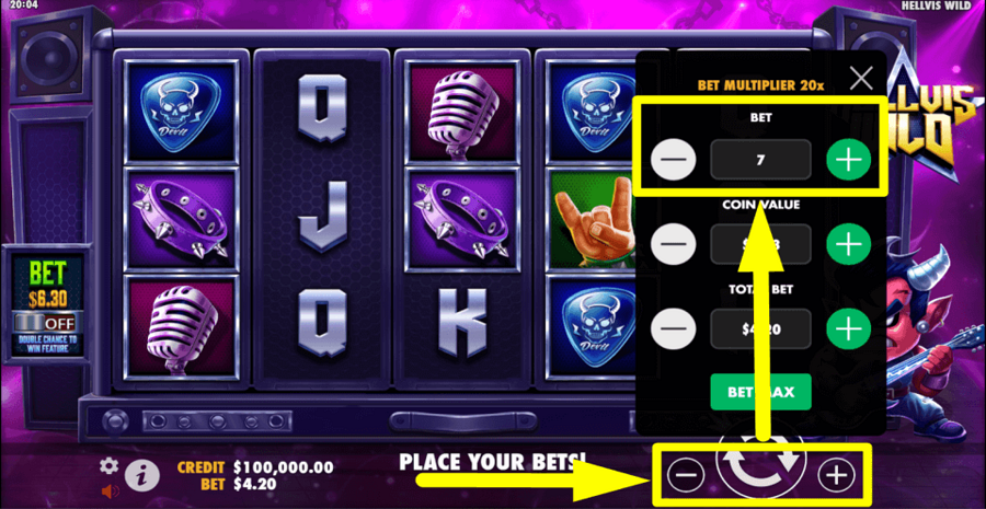 Hellvis Wild Bet Value