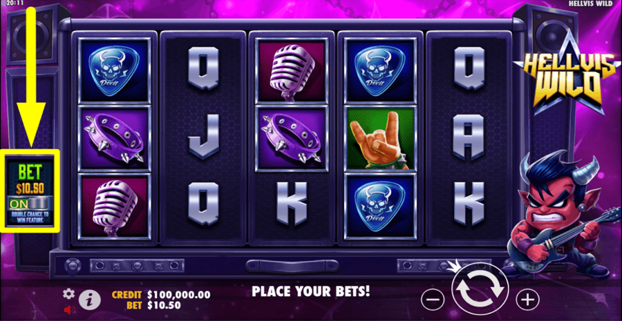 Hellvis Wild Chance Feature