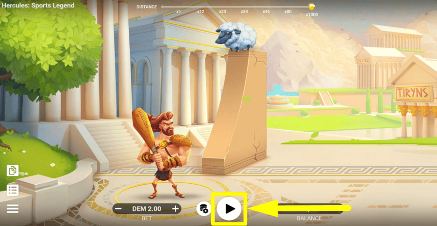 Hercules Sports Legend Play Button