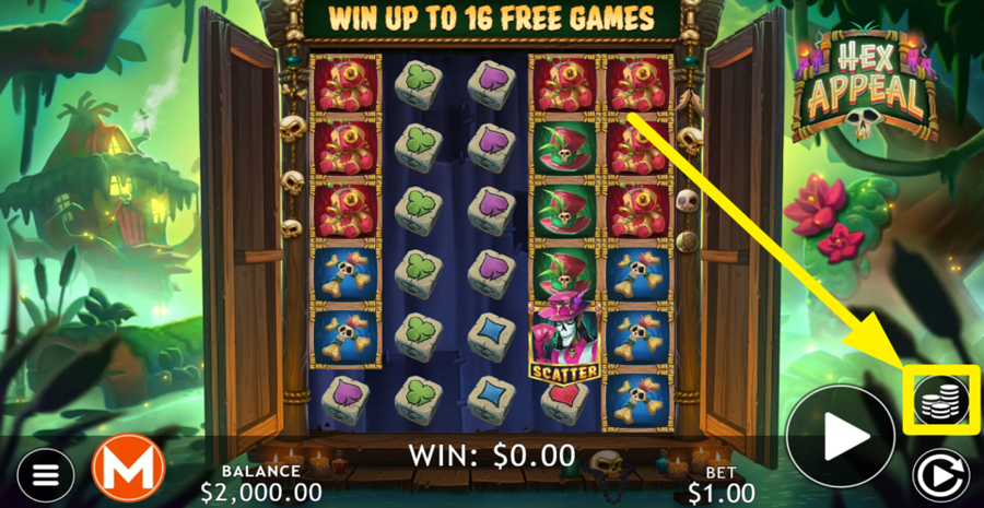 Hex Appeal Adjust Bet