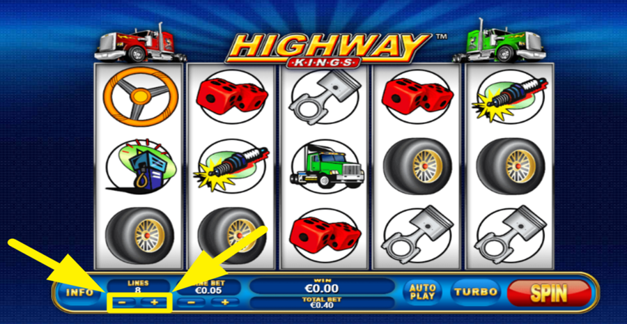 Highway Kings Adjust Bet Lines