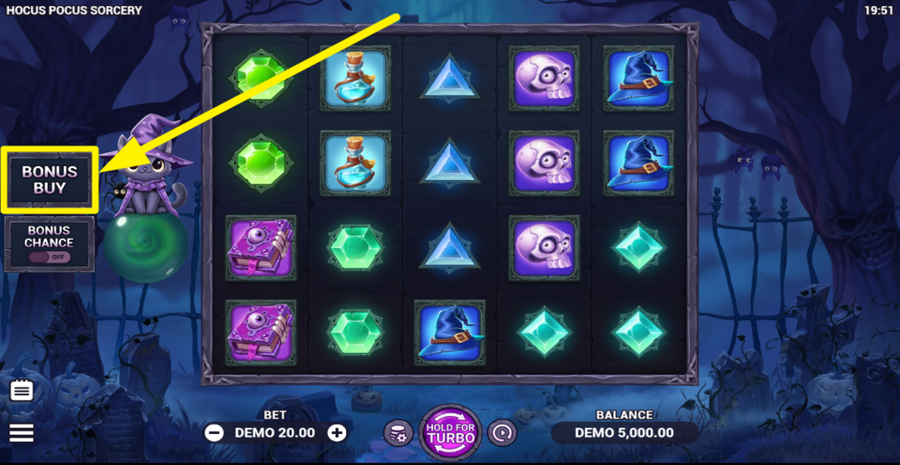 Hocus Pocus Sorcery Buy Bonus