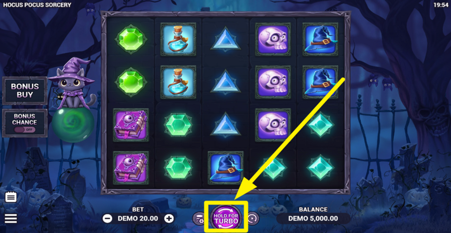 Hocus Pocus Sorcery Spin