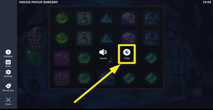 Hocus Pocus Sorcery Turbo