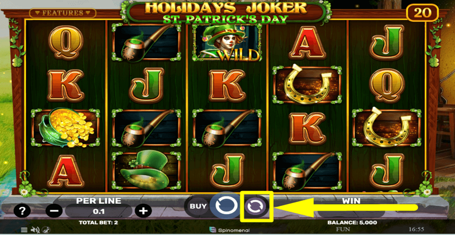 Holidays Joker St Patricks Day Autoplay Feature