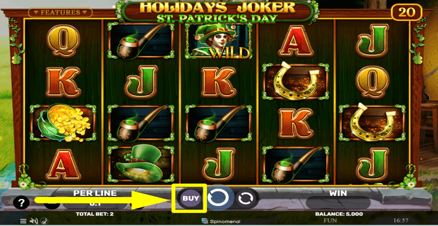 Holidays Joker St Patricks Day Buy Feature