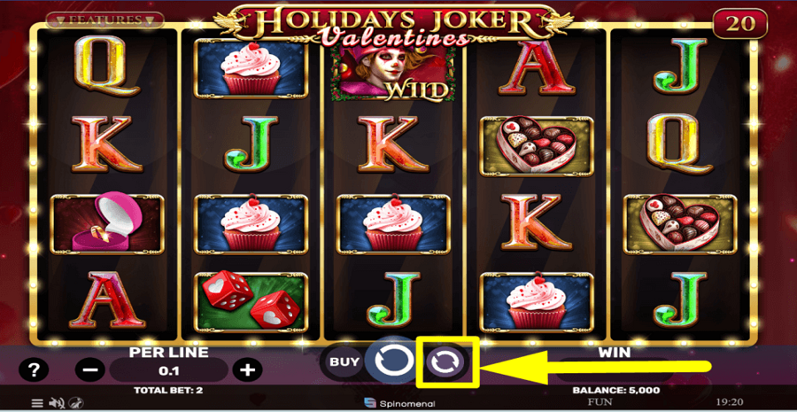 Holidays Joker Valentines Autoplay Feature