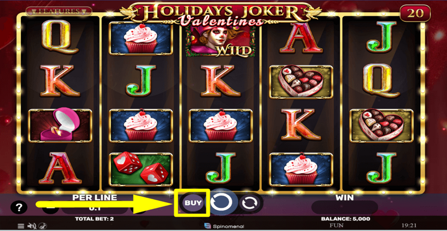 Holidays Joker Valentines Buy Feature