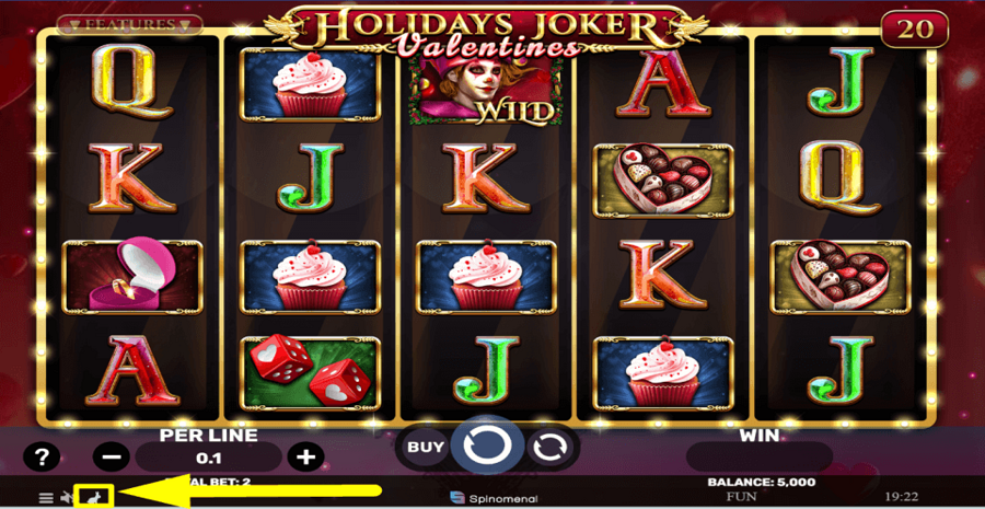 Holidays Joker Valentines Turbo Feature