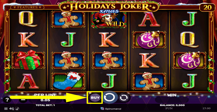 Holidays Joker Xmas Buy Feature
