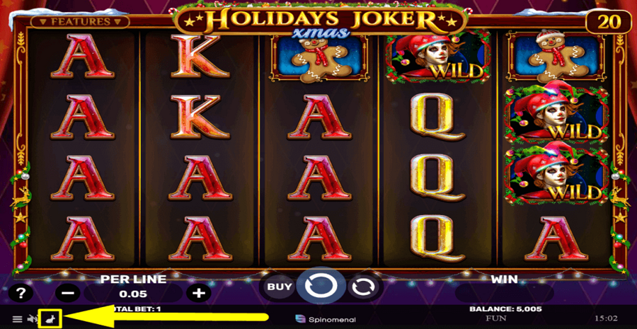 Holidays Joker Xmas Turbo Mode