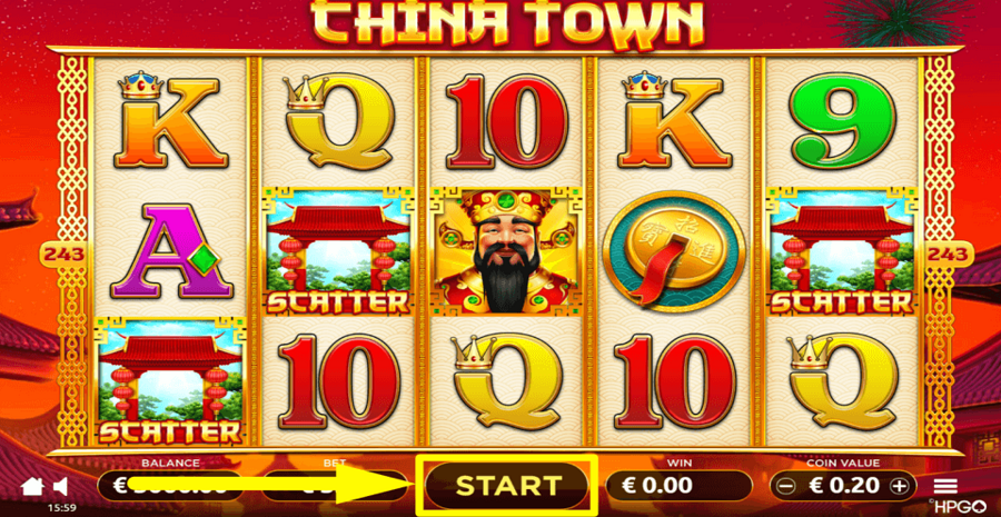 Holland Power Gaming China Town Start Button