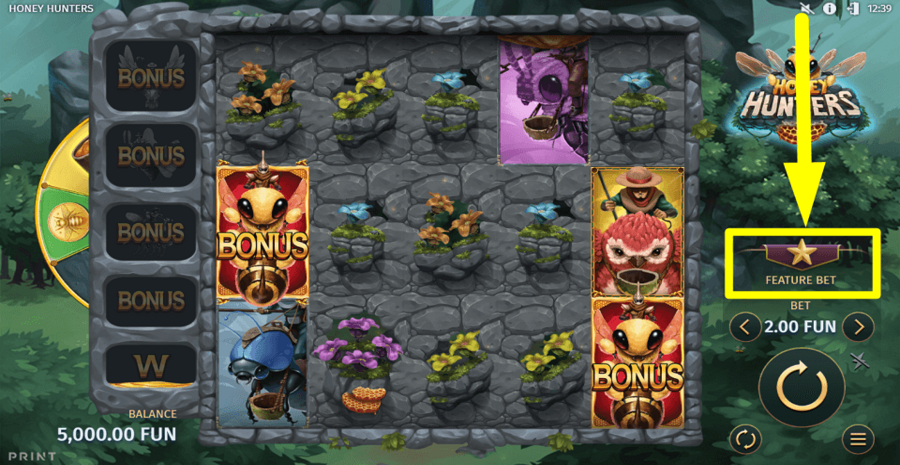 Honey Hunters Buy Feature