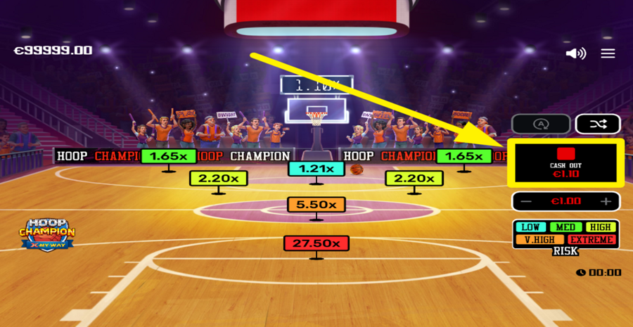 Hoop Champion Cashout