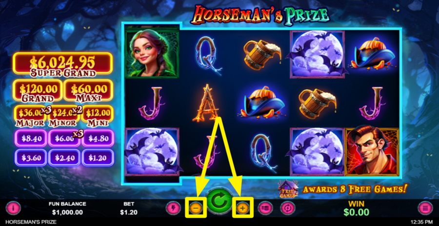 Horsemans Prize Adjust Bet