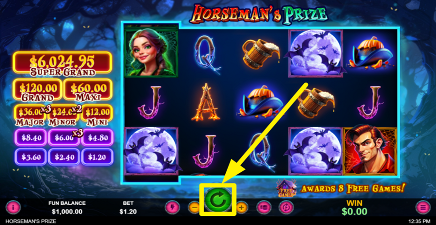 Horsemans Prize Spin