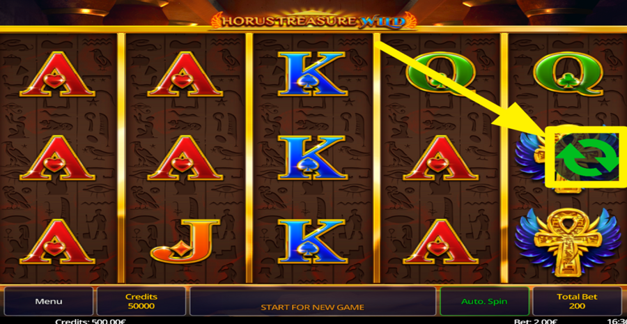 Horus Treasure Wild Spin