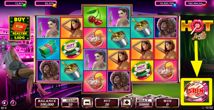 Hot Angels Autoplay