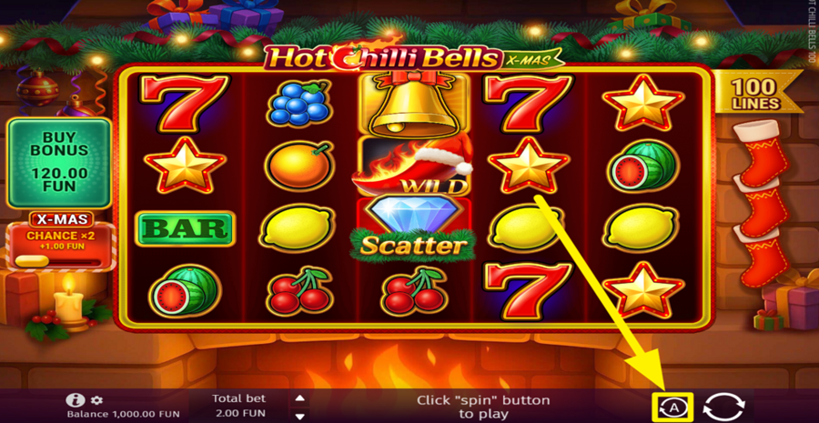 Hot Chilli Bells 100 Autoplay