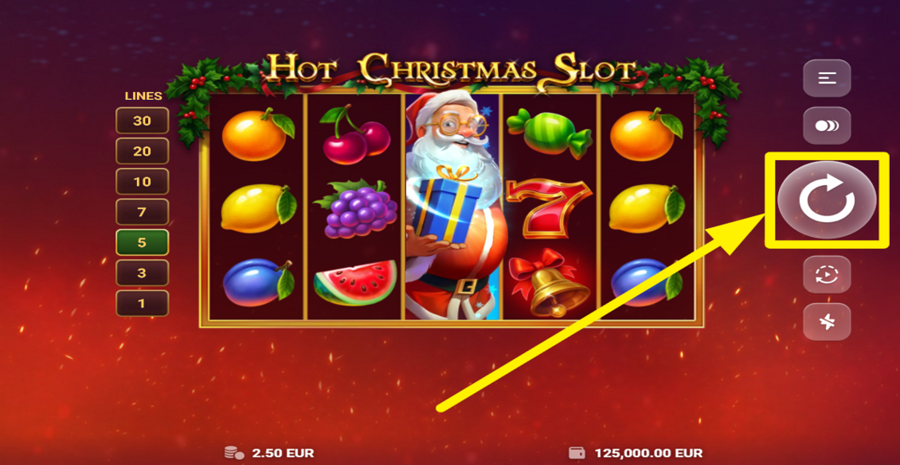Hot Christmas Slot Spin