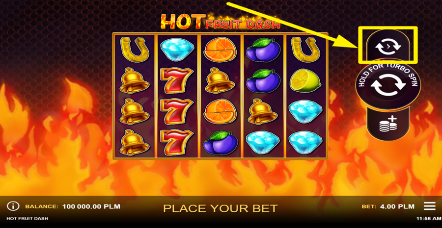 Hot Fruit Dash Autoplay