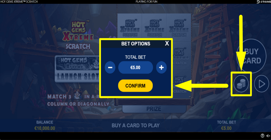Hot Gems Xtreme Scratch Bet Value