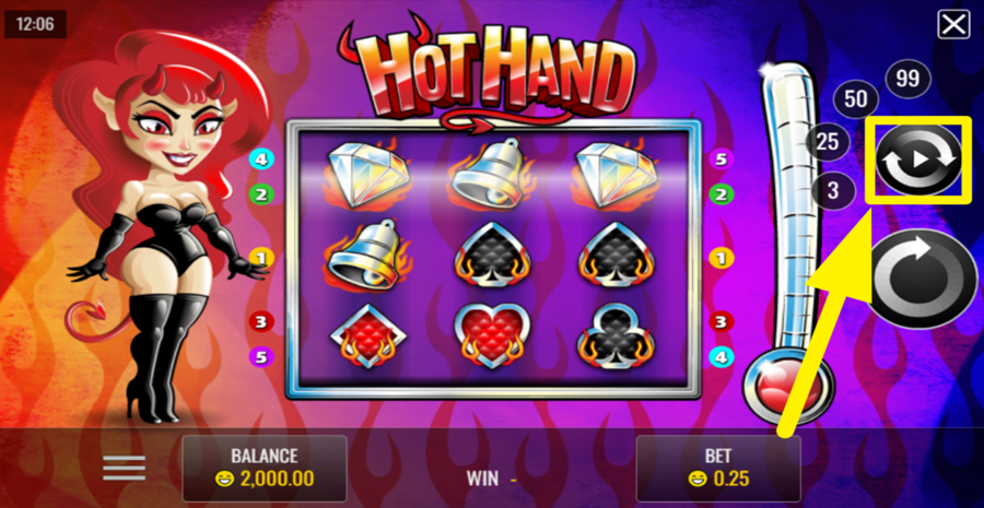 Hot Hand Autoplay