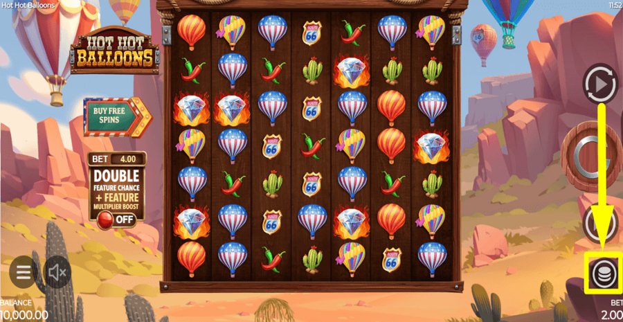 Hot Hot Balloons Bet Value